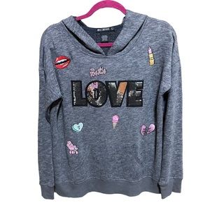 MISS CHIEVOUS Sweater SWEATSHIRT Love HOODIE Size Large